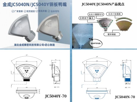 金成JC5040Y-70/JC5040N-70鋼板鴨嘴 金成JC5040Y-70/JC5040N-70鋼板鴨嘴