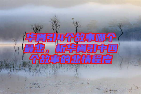 華胥引4個(gè)故事哪個(gè)最悲，析華胥引中四個(gè)故事的悲情程度
