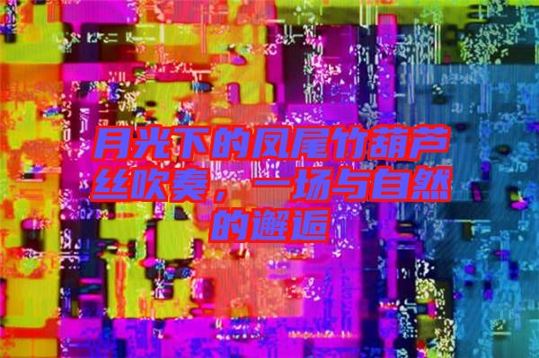 月光下的鳳尾竹葫蘆絲吹奏，一場與自然的邂逅