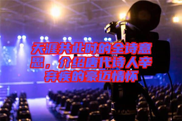 天涯共此時(shí)的全詩意思，介紹唐代詩人辛棄疾的豪邁情懷