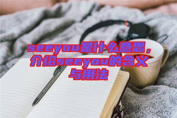 seeyou是什么意思，介紹seeyou的含義與用法