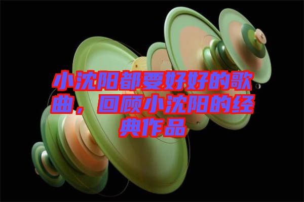 小沈陽都要好好的歌曲，回顧小沈陽的經(jīng)典作品