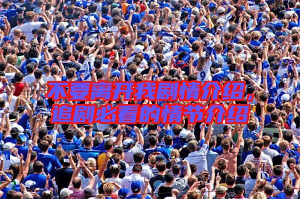 不要離開(kāi)我劇情介紹，追劇必看的情節(jié)介紹