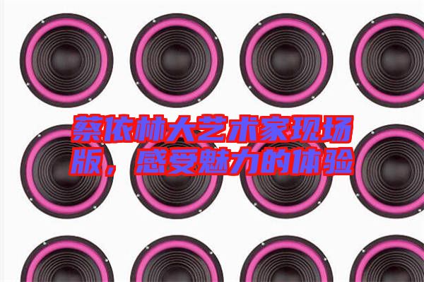 蔡依林大藝術(shù)家現(xiàn)場(chǎng)版，感受魅力的體驗(yàn)