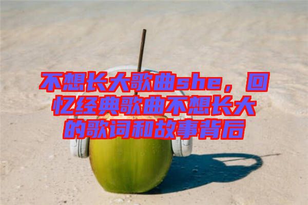 不想長大歌曲she，回憶經(jīng)典歌曲不想長大的歌詞和故事背后