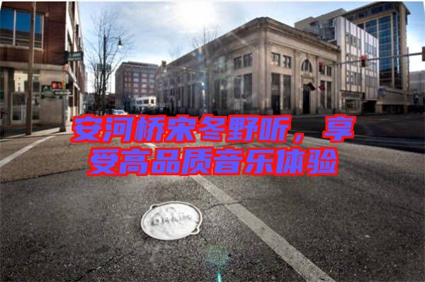 安河橋宋冬野聽，享受高品質(zhì)音樂(lè)體驗(yàn)