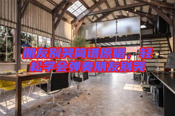 朋友別哭簡(jiǎn)譜原唱，輕松學(xué)會(huì)彈奏朋友別哭