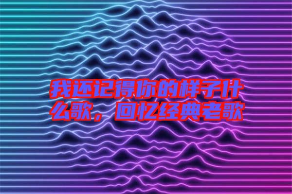 我還記得你的樣子什么歌，回憶經(jīng)典老歌