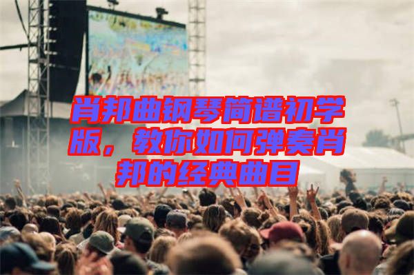 肖邦曲鋼琴簡譜初學(xué)版，教你如何彈奏肖邦的經(jīng)典曲目