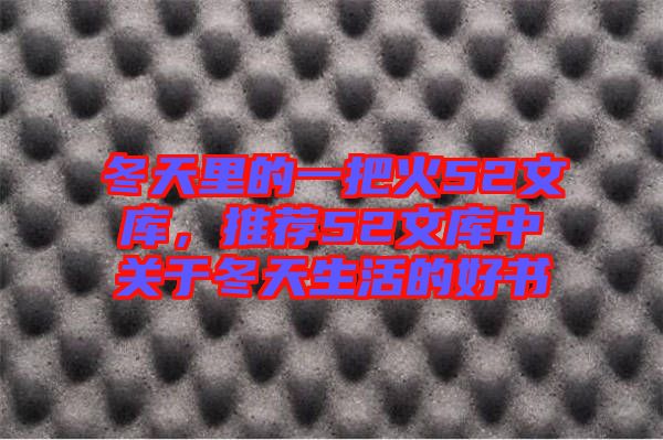 冬天里的一把火52文庫(kù)，推薦52文庫(kù)中關(guān)于冬天生活的好書