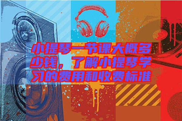 小提琴一節(jié)課大概多少錢，了解小提琴學(xué)習(xí)的費(fèi)用和收費(fèi)標(biāo)準(zhǔn)