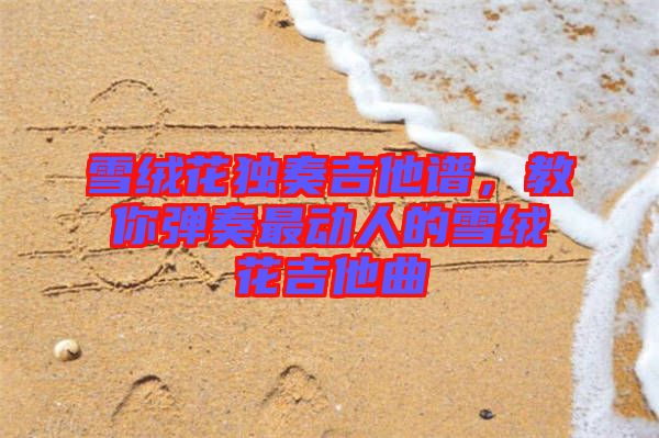 雪絨花獨(dú)奏吉他譜，教你彈奏最動(dòng)人的雪絨花吉他曲