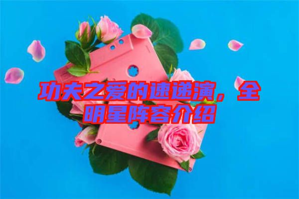 功夫之愛的速遞演，全明星陣容介紹