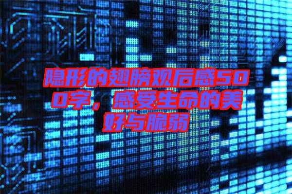 隱形的翅膀觀后感500字，感受生命的美好與脆弱