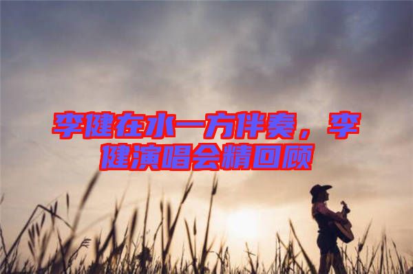 李健在水一方伴奏，李健演唱會精回顧