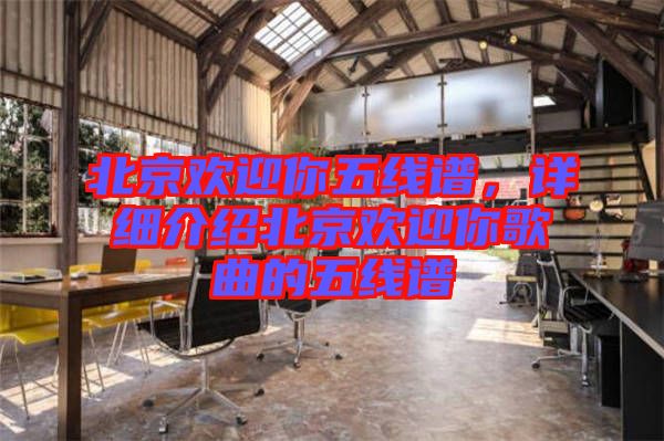 北京歡迎你五線譜，詳細(xì)介紹北京歡迎你歌曲的五線譜