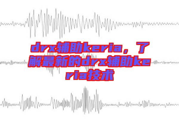 drx輔助keria，了解最新的drx輔助keria技術(shù)