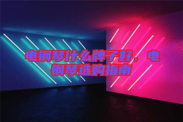 電鋼琴什么牌子好，電鋼琴選購(gòu)指南