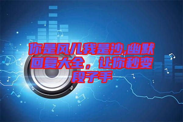 你是風兒我是沙,幽默回復大全，讓你秒變段子手