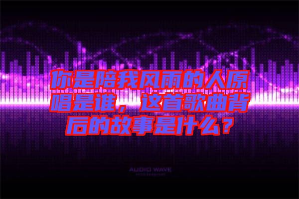 你是陪我風(fēng)雨的人原唱是誰，這首歌曲背后的故事是什么？