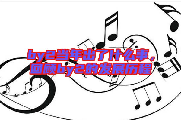 by2當年出了什么事，回顧by2的發(fā)展歷程