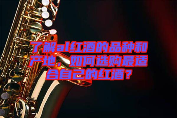 了解al紅酒的品種和產(chǎn)地，如何選購(gòu)最適合自己的紅酒？