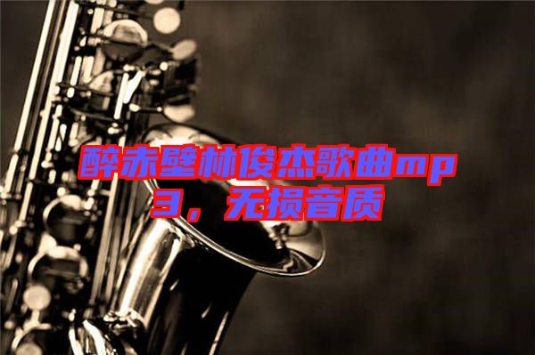 醉赤壁林俊杰歌曲mp3，無(wú)損音質(zhì)